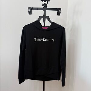 Juicy Couture Black Hoodie Sweatshirt